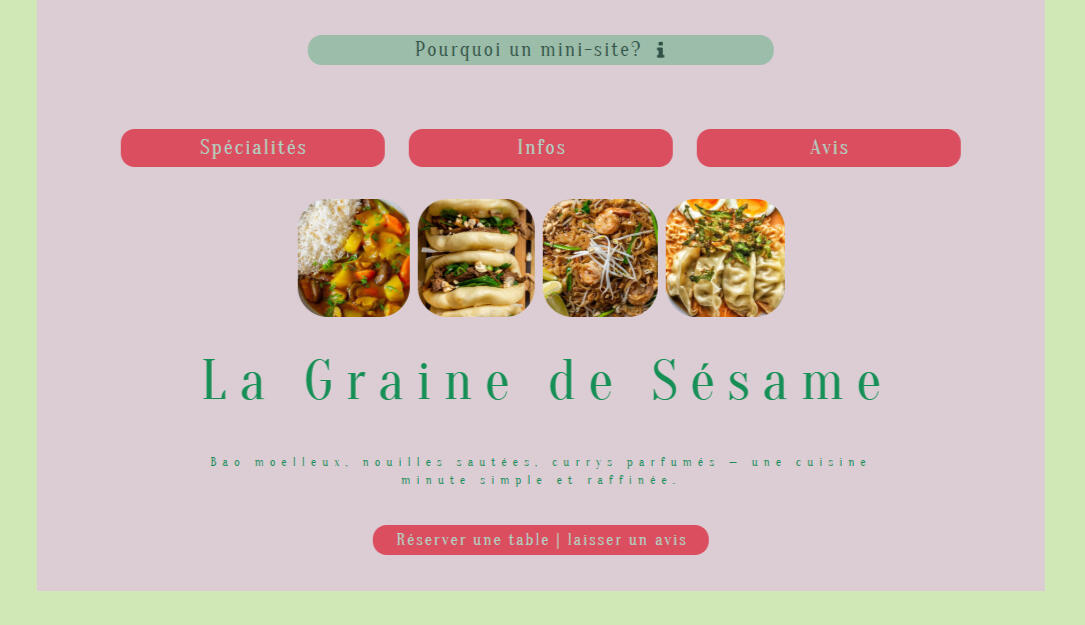 La Graine de Sésame
