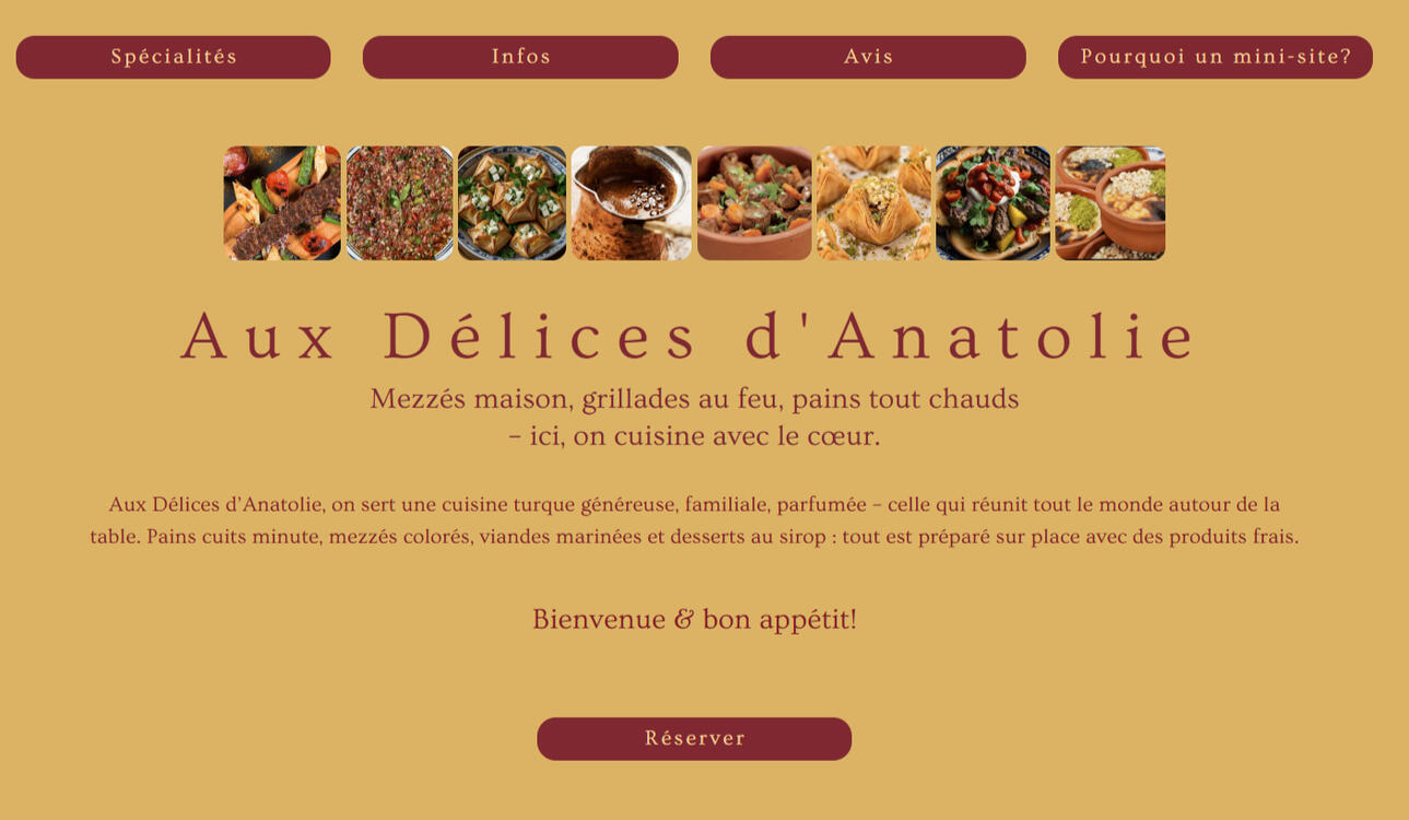 Aux Délices d&#39;Anatolie
