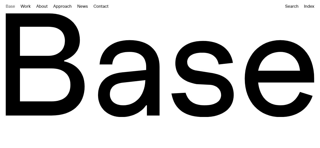 oir le projet Base Design – studio de branding (copy FR/EN)