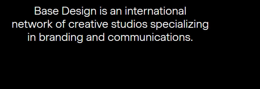 oir le projet Base Design – studio de branding (copy FR/EN)